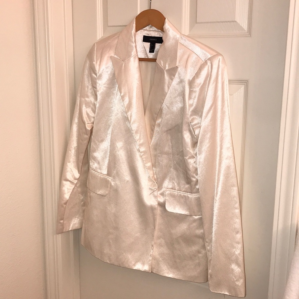 Pearl White Blazer